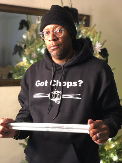"Got Chops" Black Hoodie