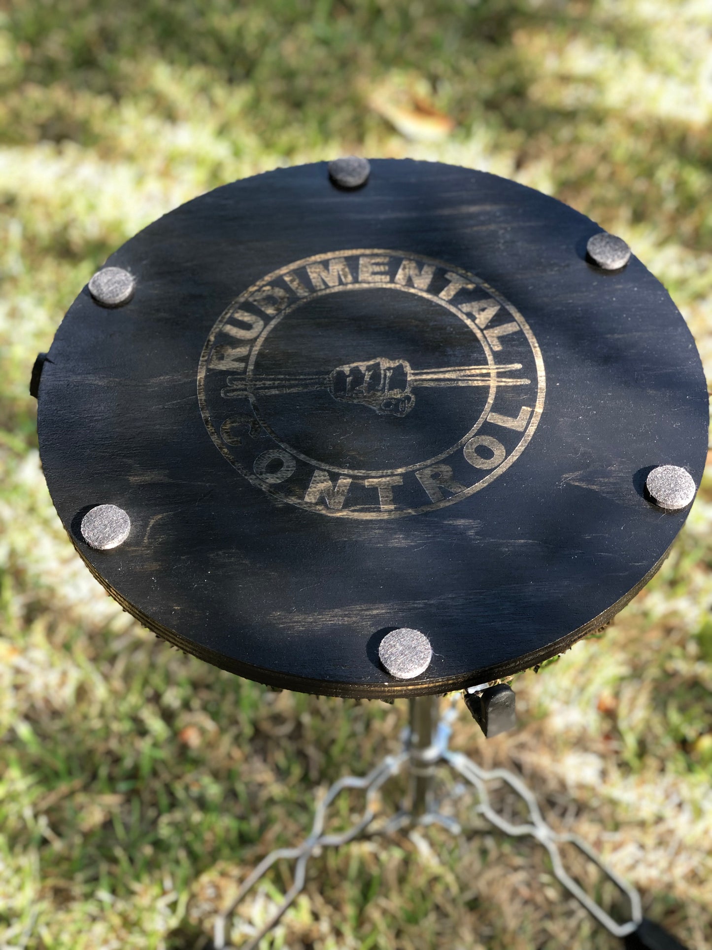 13" Black- Out Edition Practice Pad (Custom Engravable)