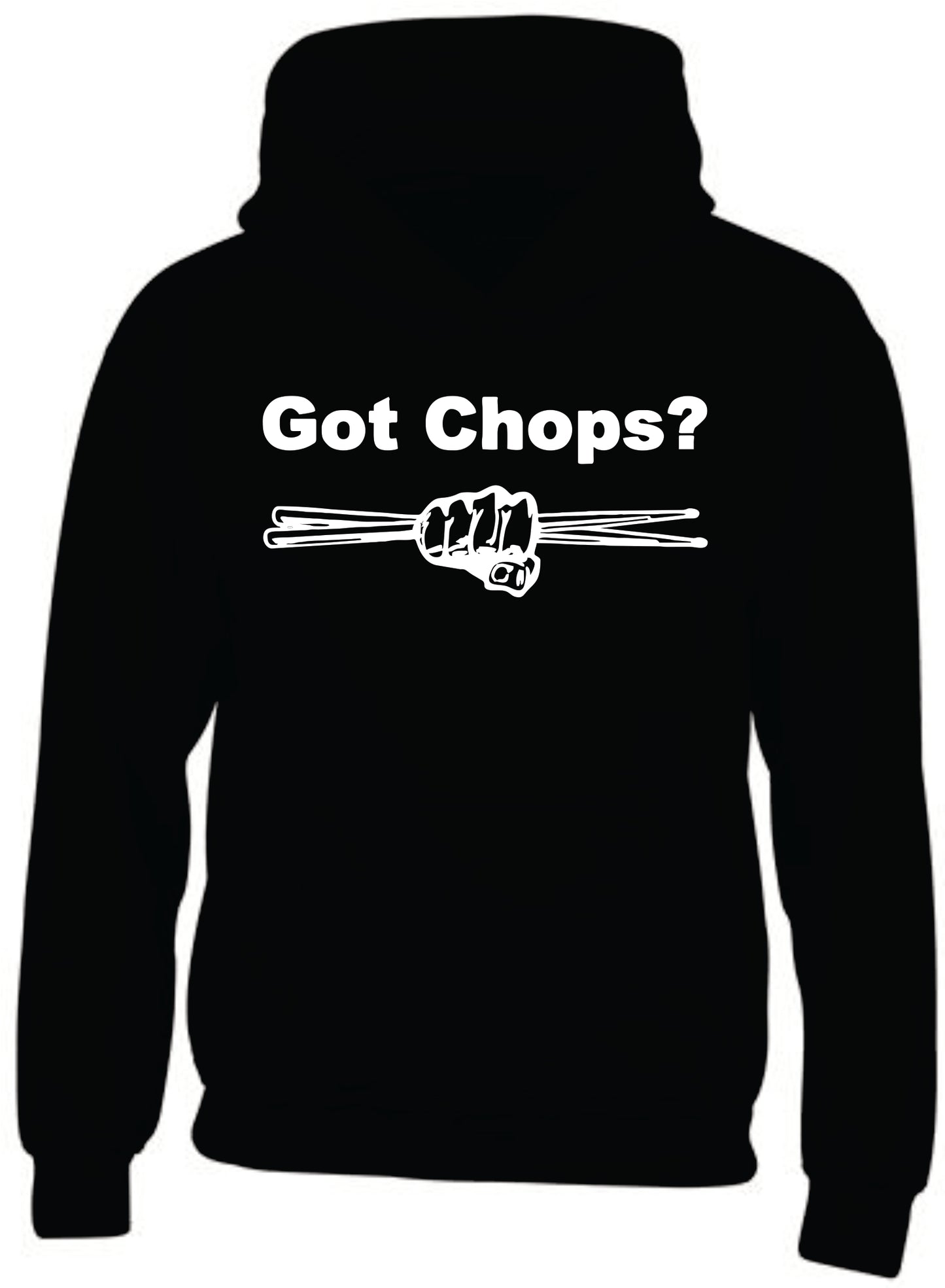 "Got Chops" Black Hoodie